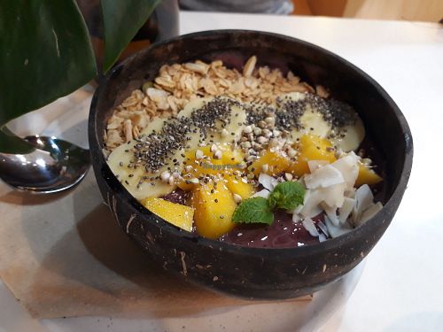 Acai Smoothie Bowl at Plum Coffee & Smoothies in Chiang Mai