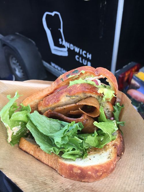 Facon sandwich at Sandwich Club in Helsinki