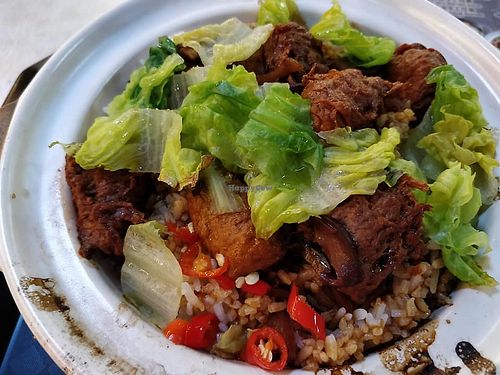 claypot rice at Green Fusion at Food Loft in West Singapore