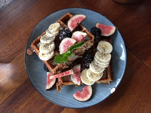 Waffles at Tanner in Helsinki