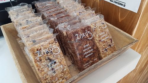 Healthy snacks  at Cuppa in Rhodes