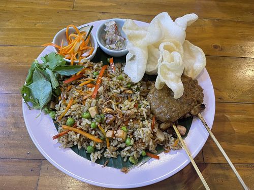 Vegan rendang  at Give Cafe in Canggu