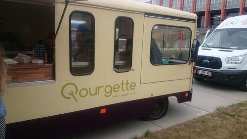 Vegan summer fest 2018 Gent at Qourgette Food Truck in Ledeberg