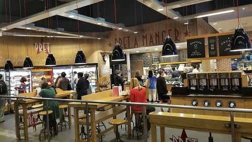 Inside at Pret A Manger - Union Station in Washington