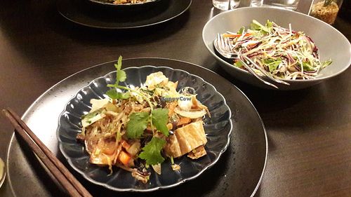 Main course at Khmer Cuisine in Copenhagen