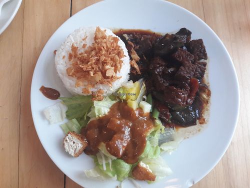 Tumis tempeh at Javanka & Co in Vinohrady