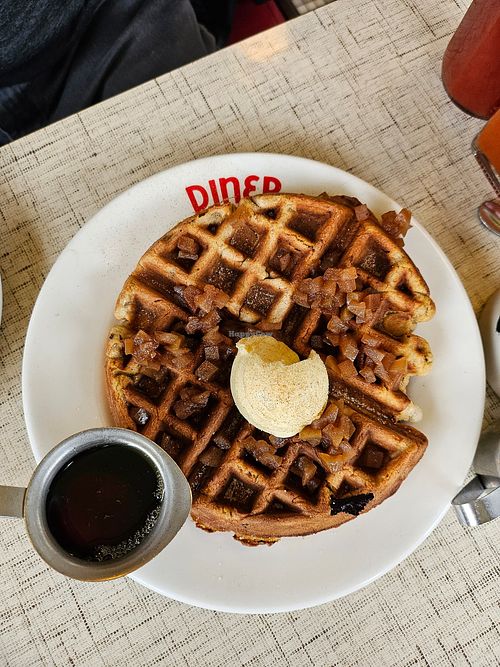 Apple Cinnamon Waffle at Swan Street Diner in Buffalo