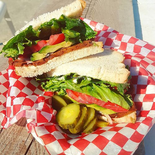 BALTO Sandwich (Bacun, avocado, lettuce, tomato, red onion) at Renegade Kitchen & Craft Bar in Kelowna