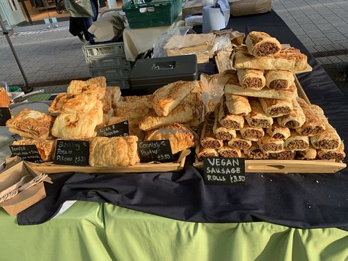 Walton vegan market - pastry at Walton Vegan Market in Walton On Thames