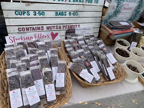 Walton vegan market - choc at Walton Vegan Market in Walton On Thames