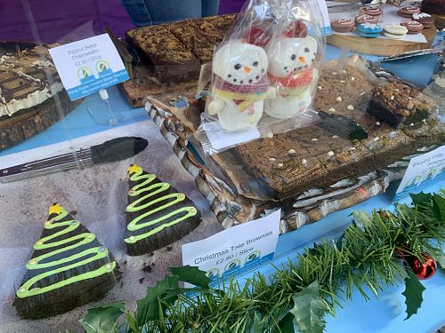 Cake free from at Walton Vegan Market in Walton On Thames