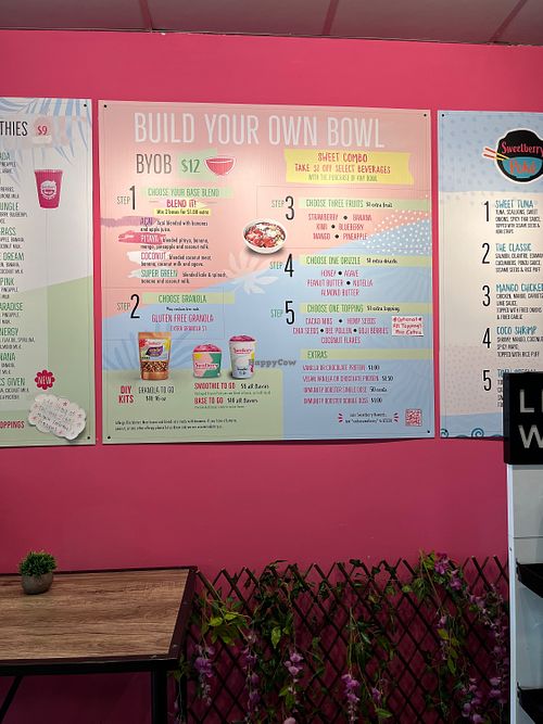 Bowl BYO Menu - August 2022  at Sweetberry in Pompton Lakes