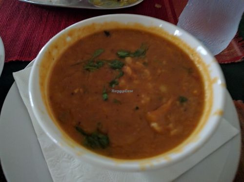 Dal Fry at Krishna Vegetarian Restaurant in Zanzibar