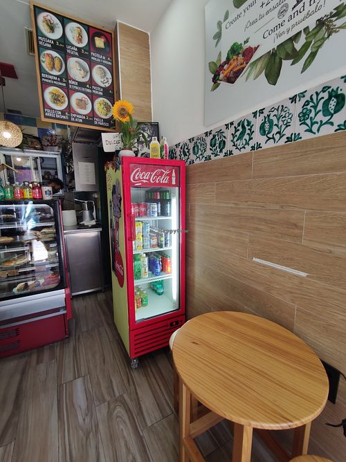 Inside at Papas Elvira in Granada