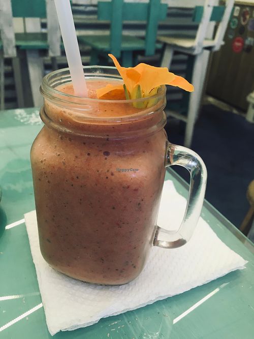 Smoothie at Acai Antigua in Antigua