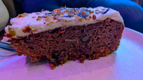 Carrot cake at The Old Gun Shop Café & Pantry in Lancaster