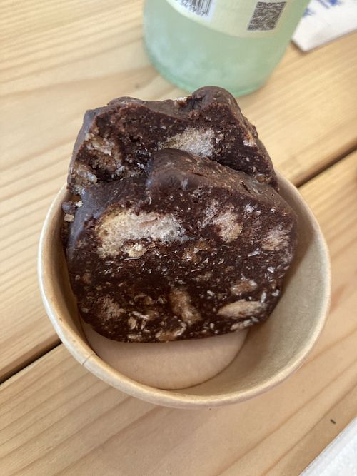 Chocolate bread   at Flower Burger in Palermo