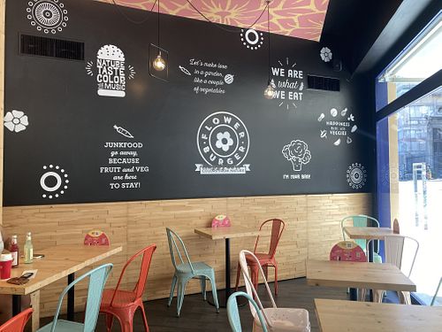   at Flower Burger in Palermo