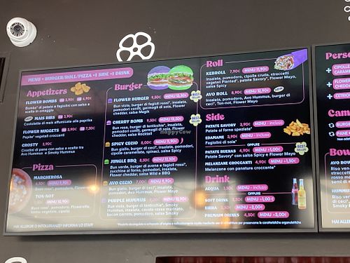   at Flower Burger in Palermo