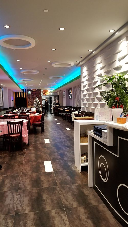 Inside at Bodai Vegetarian in Brooklyn