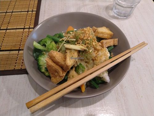 Lots of veggies! at Chi Chi Kitchen in Onehunga