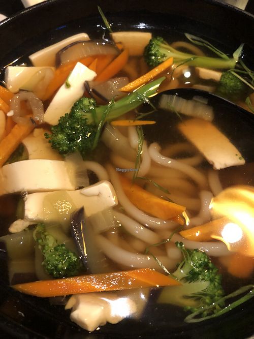 Veggie Udon at Otoko Sushi in Redwood City