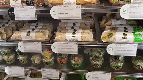 Vegan things at Pret A Manger - Victoria St in South West London