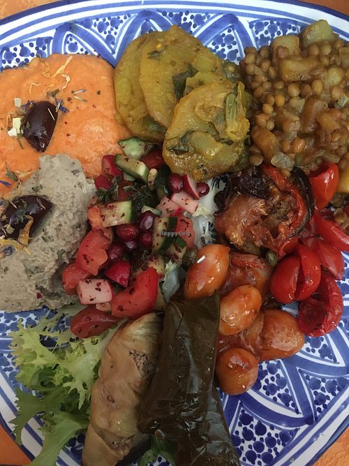 Vegan mezze  at Frary's in Venice
