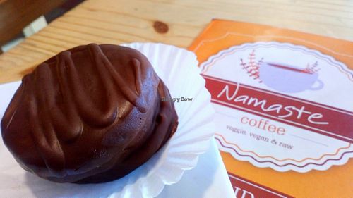 Alfajor at Namaste Coffee in Lima