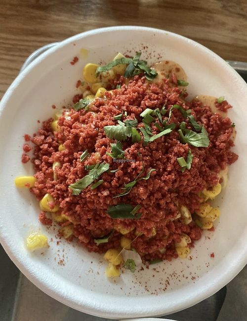 Takis Elote sin queso   at Tacotarian - Southwest LV in Las Vegas