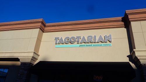 Front sign at Tacotarian - Southwest LV in Las Vegas