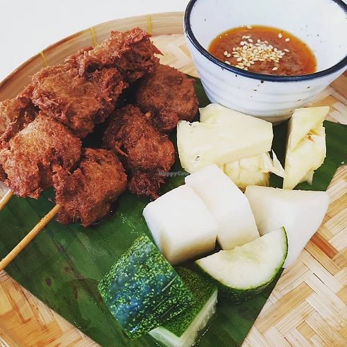 Satay at Kuchabe 古早味 in Malacca