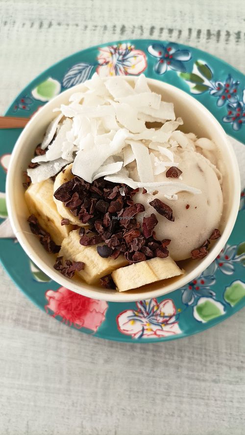 Copa de helado: Chocomani y cinnamom at Napoli Artisan Gelato  in Lima