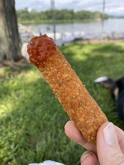 Mozzarella stick at B & B Wings & Things in Middletown
