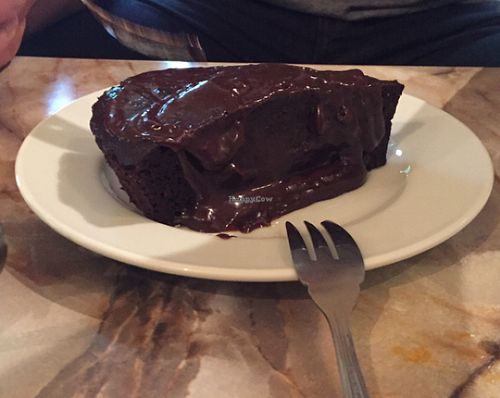 Double chocolate cake  at Nagi Shokudo in Kamakura