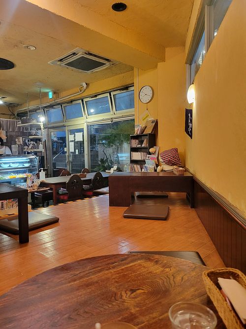 Inside at Nagi Shokudo in Kamakura