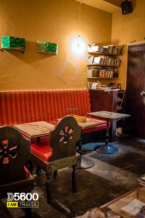 Table at Nagi Shokudo in Kamakura