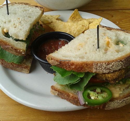 chili pie and weeping tiger at The Bye and Bye in Portland