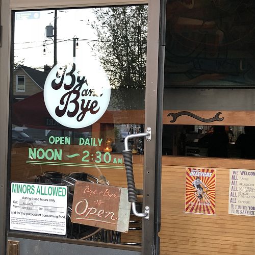 The Bye and Bye at The Bye and Bye in Portland