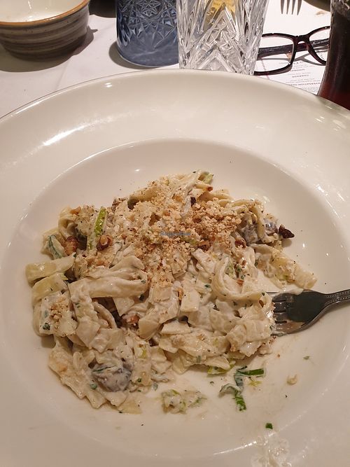 Mushroom and Leek Tagliatelle - Delicious! at Waterside in Hayling Island
