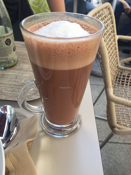 Soy Hot Chocolate  at Venuss - Herrengasse in Vienna