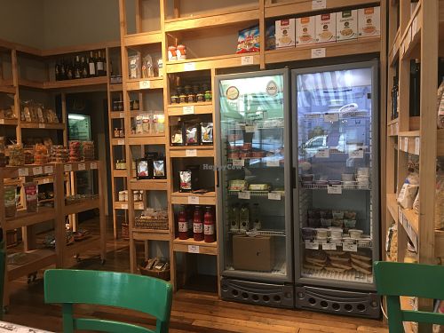 shop area at Nom Nom Cocina Natural in Buenos Aires