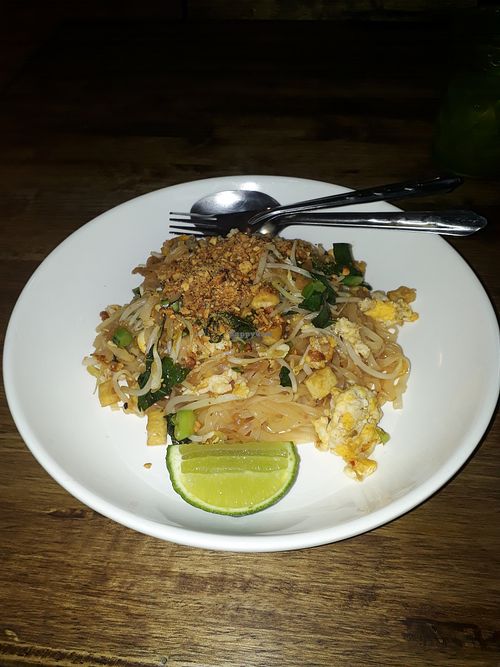 Pad Thai at Elephant Coffee in Chiang Rai