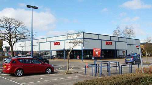 Roys Dereham store at Roys Cafe in Dereham