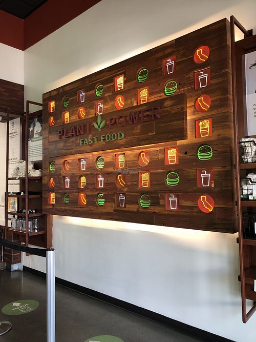 Sparkly thing...  at Plant Power Fast Food in Redlands