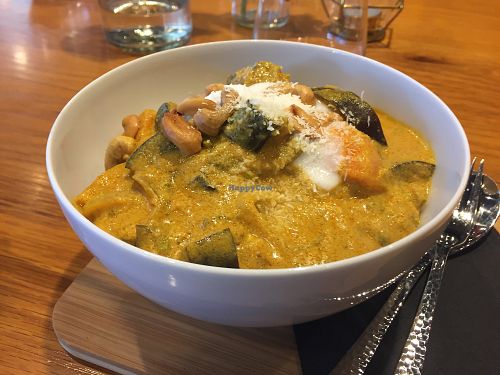 Rice curry with vegetables at Cafe Complet in Zurich