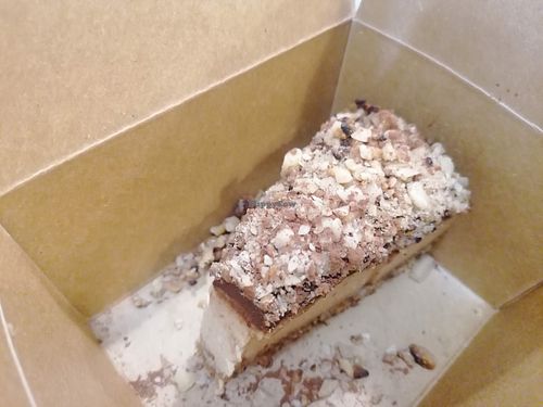 Snicker cheeze cake at Umami Good Food in Tenerife