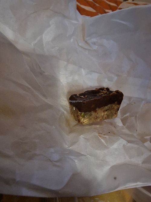 What's left of "protein" nut bar, vegan at SunMoon - Solunska in Sofia