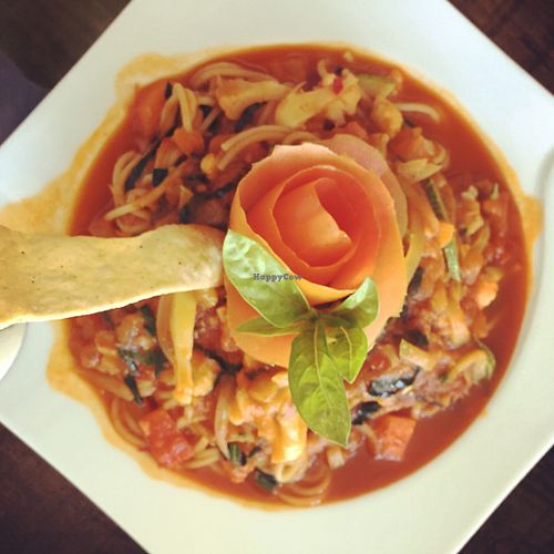 Vegan fideos  at Gourmet Express in Cabo San Lucas