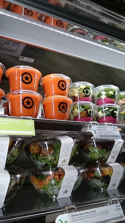 Veg food  at Pret A Manger - UPenn Wharton in Philadelphia